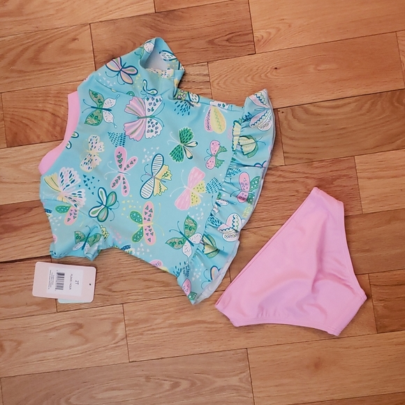 Floatimini Rashguards Swinsuit 2T - Picture 2 of 4